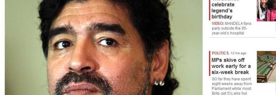 MARADONA, NEGATA VACANZA A DISNEY WORLD: ''È TROPPO AMICO DI FIDEL CASTRO'' - 18/07/2013