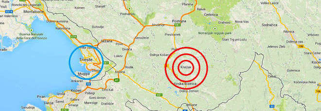 TERREMOTO A TRIESTE, EPICENTRO IN SLOVENIA. NESSUN DANNO ALLA CENTRALE NUCLEARE - 21/04/2014