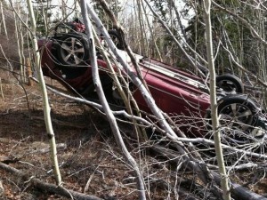 L'AUTO PRECIPITA DA 24 METRI, LEI RESTA INTRAPPOLATA 5 GIORNI MA SOPRAVVIVE - ECCO COME - 15/06/2014