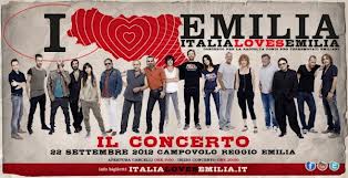 TUTTI I BIG DELLA MUSICA SUONANO PER LA RICOSTRUZIONE IN EMILIA - 21/09/2012