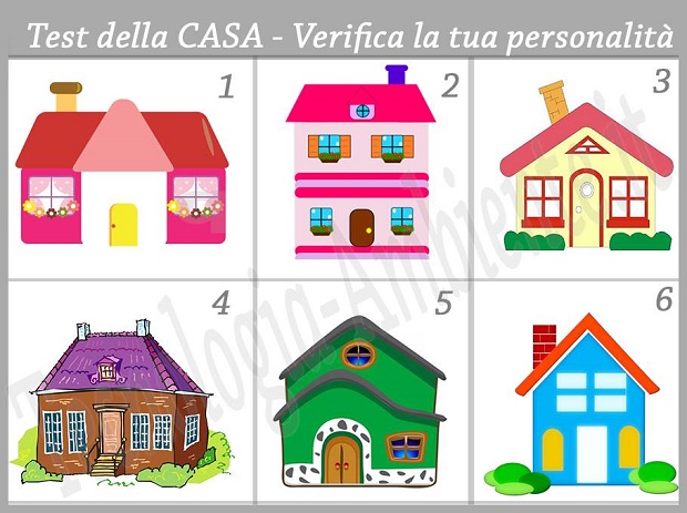 TEST PSICOLOGICO: SCEGLI LA CASA CHE ATTIRA LA TUA ATTENZIONE - 20/05/2014
