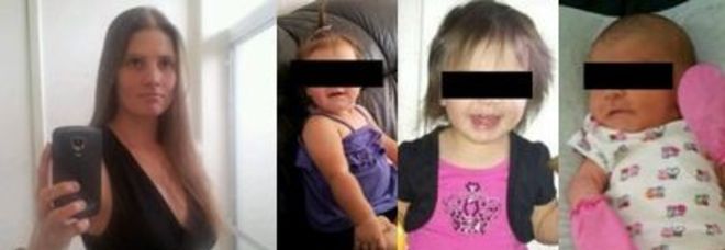 BABY MADRE OMICIDA: TROVATA NUDA SUL LETTO ACCANTO ALLE TRE FIGLIE MORTE - FOTO - 22/05/2014