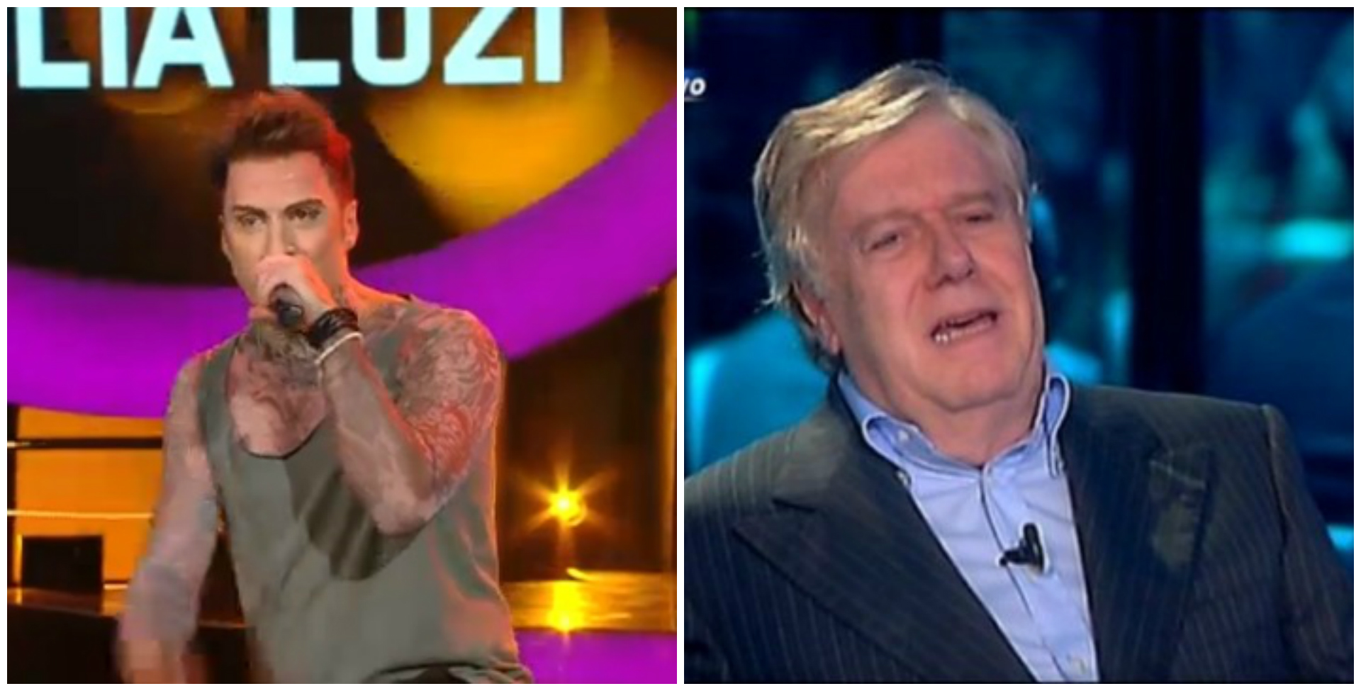 ''MI FAI SCHIFO''. SEI PALEOLITICO'' SCINTILLE IN TV TRA FEDEZ E LIPPI - 13/09/2015