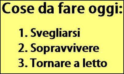 'E COSE DA FA OGGI !! - 18/10/2012