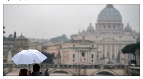 NON SUCCEDEVA DAL 1782: L'ALLERTA DEI METEOROLOGI PER ROMA - ECCO COSA STA PER ACCADERE - 02/02/2016