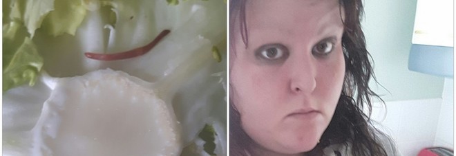 TROVA UN VERME NELL'INSALATA: ''SONO GRASSA PER COLPA VOSTRA''. L'AZIENDA RISPONDE COSI' E DIVENTA VIRALE - 18/09/2016