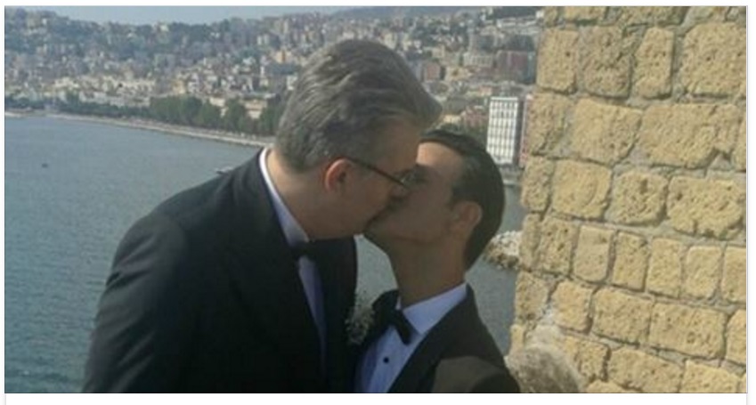 SI SPOSA IL PRIMO SINDACO GAY D'ITALIA GIORGIO ZINNO - 25/09/2016