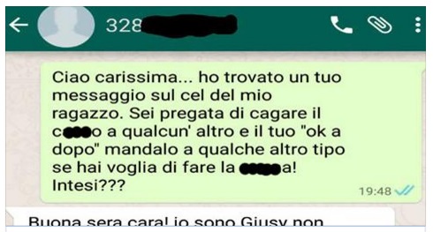 ECCO COSA PUO' CAPITARE AD ESSERE GELOSI... - 25/12/2016