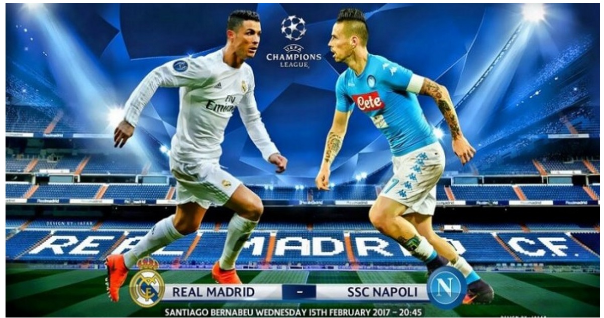 NON SEI ABBONATO A PREMIUM? ECCO COME GUARDARE REAL MADRID NAPOLI GRATIS - 14/02/2017