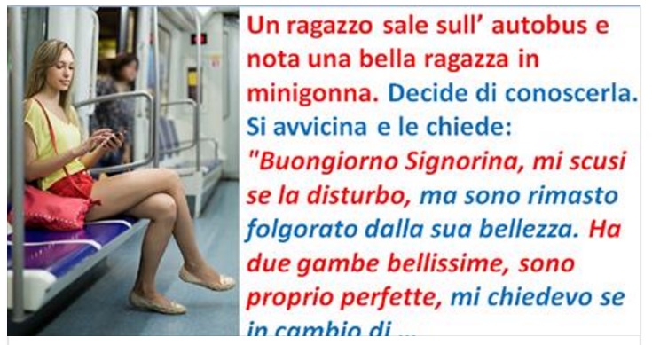 UN RAGAZZO SALE SULL'AUTOBUS... - 18/02/2017