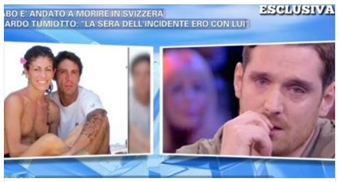 MORTO DJ FABO, PIANGE L'AMICO LEONARDO TUMIOTTO: ''ERO CON LUI LA SERA DELL'INCIDENTE'' - 01/03/2017