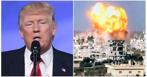 ''NESSUN BAMBINO DEVE SOFFRIRE COME SOFFRONO QUELLI SIRIANI'' USA ATTACCANO LA SIRIA: LANCIATI 59 MISSILI SULLA BASE DEI RAID CHIMICI - 07/04/2017