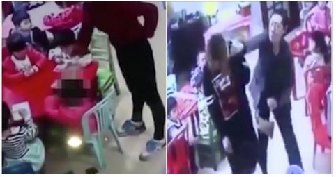 LA MAESTRA PICCHIA LA BAMBINA: LA REAZIONE DELLA NONNA E' INCONTENIBILE - VIDEO - 12/04/2017