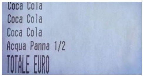 PORTO CERVO, ORDINANO AL BAR: L'ASSURDO SCONTRINO FA INFURIARE IL CLIENTE - 30/05/2017