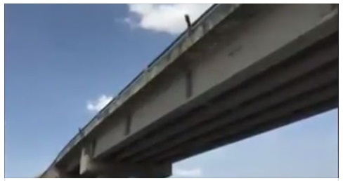 ''IL PONTE E' PERICOLANTE, OCCHI A QUESTA STRADA'' IL SINDACO INVITA A DIFFONDERE LA NOTIZIA - 06/06/2017
