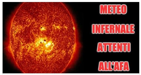 METEO INFERNALE: ECCO COSA SI STA PER ABBATTERE SULL'ITALIA - FATE ATTENZIONE A QUESTE CITTA' - 13/06/2017