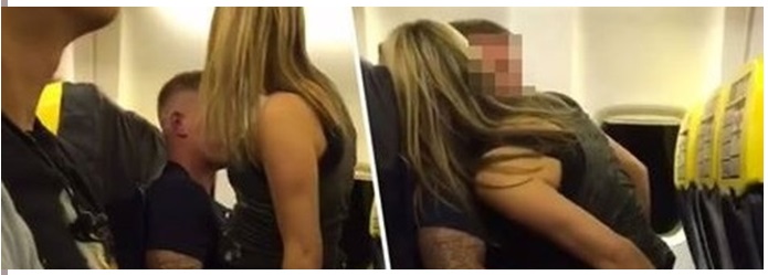 SESSO SUL VOLO PER IBIZA CON UNA SCONOSCIUTA: A CASA LO ASPETTA LA MOGLIE INCINTA AL SESTO MESE - 13/06/2017