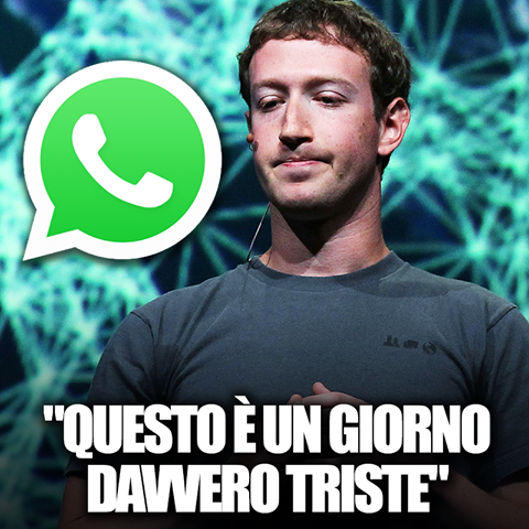BLOCCO DI WHATSAPP: DOPO LA DRASTICA DECISIONE, L'INTERVENTO DI MARK ZUCKERBERG - 17/12/2015