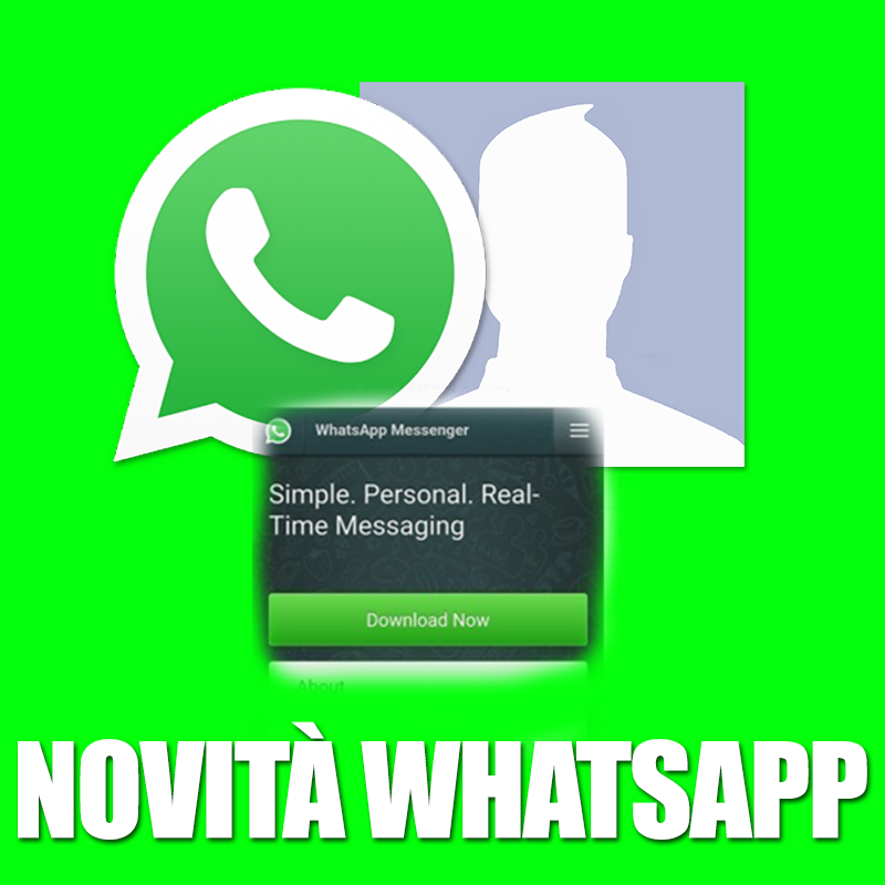 DOPO L'ANNUNCIO DEGLI 89 CENTESIMI DI WHATSAPP, ARRIVA UN ALTRA NOVITA' CHE RIVOLUZIONERA' IL SERVIZIO - 25/01/2016