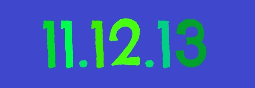 11.12.13: L'ULTIMA DATA IN SEQUENZA NUMERICA DEL SECOLO. LA PROSSIMA TRA 90 ANNI - 11/12/2013