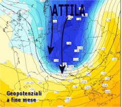 ARRIVANO GLI EFFETTI DI ATTILA SULL'ITALIA. DA NORD A SUD ECCO COSA ACCADRA' QUESTA SETTIMANA - 27/10/2014