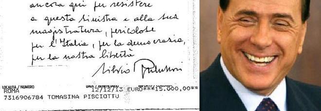 DISOCCUPATO SCRIVE A BERLUSCONI: RICEVE UN BIGLIETTO E 50MILA EURO - FOTO - 06/01/2014