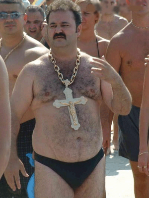 SE IL PROVERBIO ''UOMO DI PANZA, UOMO DI SOSTANZA'' FOSSE VERO. ECCO LA DIMOSTRAZIONE - 10/04/2014
