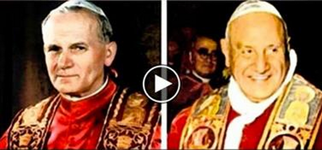 I MOMENTI PIU' TOCCANTI DEL PONTIFICATO DEI DUE PAPI DIVENTATI 'SANTI' - VIDEO - 27/04/2014