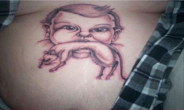 I 12 TATUAGGI RITRATTI PEGGIORI DEL MONDO - FOTO - 30/07/2014