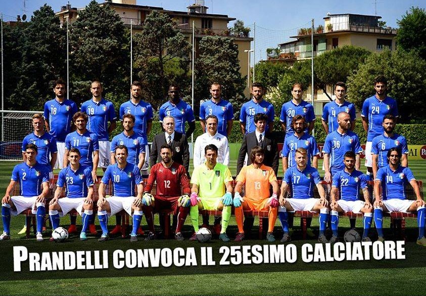 SORPRESE DELLE SORPRESE, ECCO IL 25ESIMO CONVOCATO CHE PARTE PER IL BRASILE - 04/06/2014