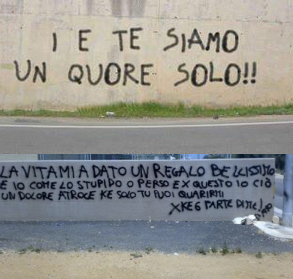 LE 16 SCRITTE PUBBLICHE CHE NON AVRESTI MAI VOLUTO LEGGERE - GUARDA - 27/08/2014