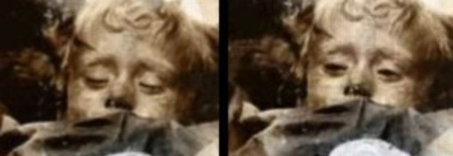 LA MUMMIA DELLA PICCOLA ROSALIA SORPRENDE PALERMO: APRE E CHIUDE GLI OCCHI - VIDEO - 18/06/2014