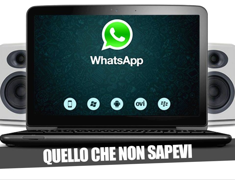 ECCO COME UTILIZZARE WHATSAPP COMODAMENTE DAL PC - 25/06/2014