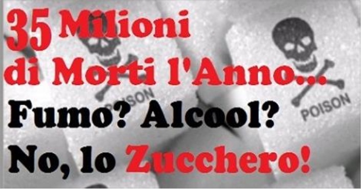 LO ZUCCHERO CAUSA 35 MILIONI DI MORTI L'ANNO - LEGGETE ATTENTAMENTE - 11/09/2014