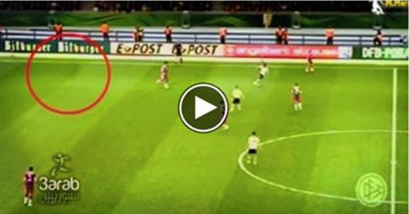 IL MISTERO DEL FANTASMA DURANTE LA FINALE DI COPPA DI GERMANIA TRA BAYERN E BORUSSIA - VIDEO - 19/05/2014