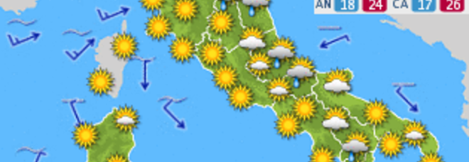 METEO, HANNIBAL ''SI PRENDE UNA PAUSA'': FORTI TEMPORALI - PREVISIONI - 22/05/2014