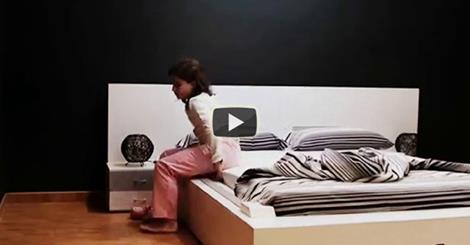 IL LETTO INTELLIGENTE CHE SI RIFA' DA SOLO - VIDEO - 06/10/2014