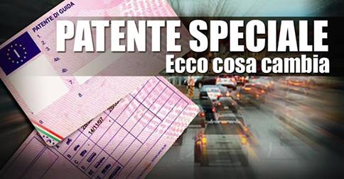 PATENTE SPECIALE: ECCO COSA CAMBIA - 04/09/2014