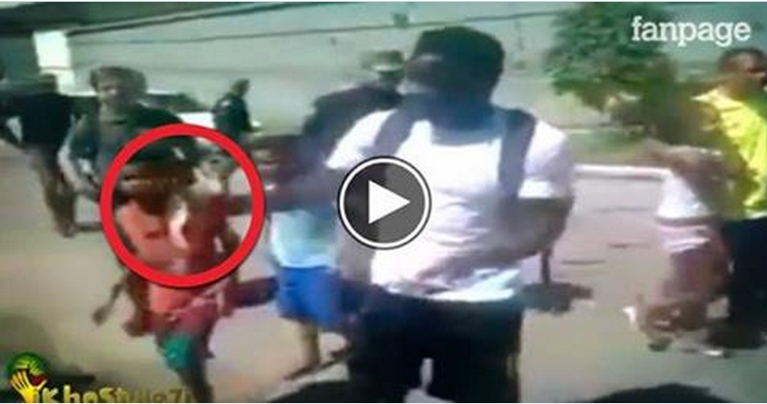 UN GESTO CHE FA ONORE AL CENTROCAMPISTA DEL GHANA SULLEY MUNTARI PER LE STRADE DEL BRASILE - VIDEO - 23/06/2014