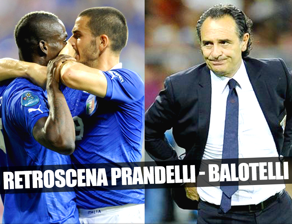 TENSIONI TRA BALOTELLI E PRANDELLI DURANTE L'INTERVALLO DELLA PARTITA ITALIA-URUGUAY. ECCO COS'E' SUCCESSO - 25/06/2014
