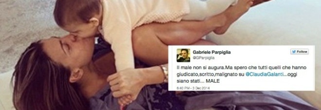 CLAUDIA GALANTI E LA MORTE DELLA FIGLIOLETTA. LE REAZIONI DEI VIP: ''SPERO STIATE TUTTI MALE'' - 04/12/2014