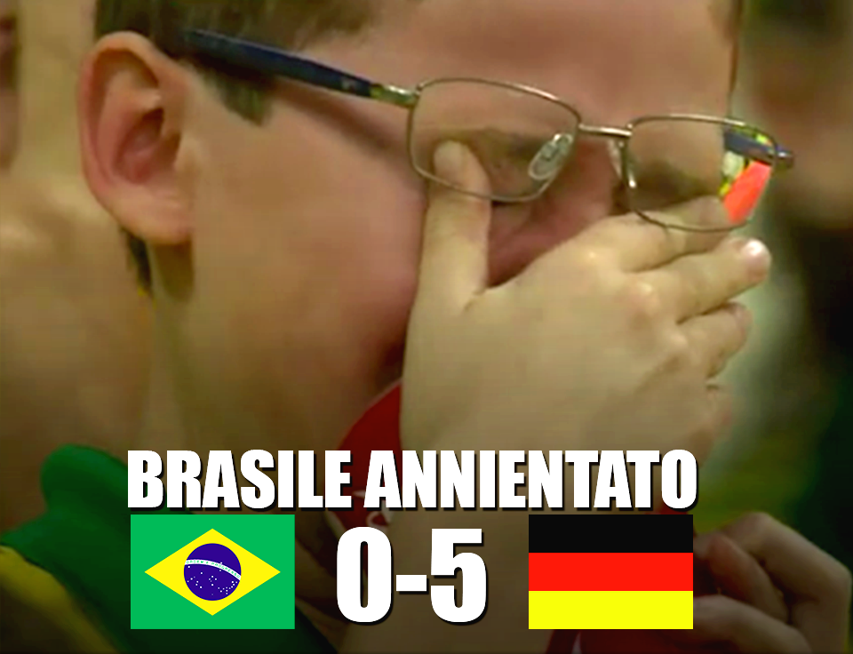 BRASILE-GERMANIA 0-5: VERDEORO SOTTO SHOCK - 08/07/2014