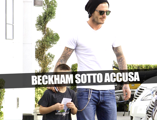 DAVID BECKHAM SOTTO ACCUSA: UN PAPA' SCONSIDERATO CON FIGLIO DI 9 ANNI - 20/07/2014