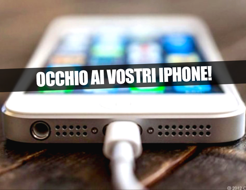 ATTENZIONE: GUARDATE COSA SUCCEDE SE UTILIZZATE CAVI E ALIMENTATORI NON ORIGINALI PER I VOSTRI IPHONE - 28/07/2014