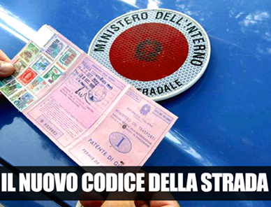 STA NASCENDO UN NUOVO CODICE DELLA STRADA. CI SARANNO GRANDI CAMBIAMENTI PER GIOVANI E ANZIANI - 31/07/2014