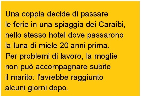 UNA COPPIA DI SPOSI DECIDE DI PASSARE UNA BELLA VACANZA - ECCO COM'E' FINITA - 30/01/2015