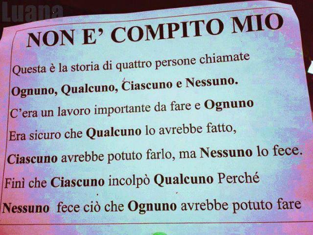 NUN E' COMPITO MIO !! - 09/12/2012