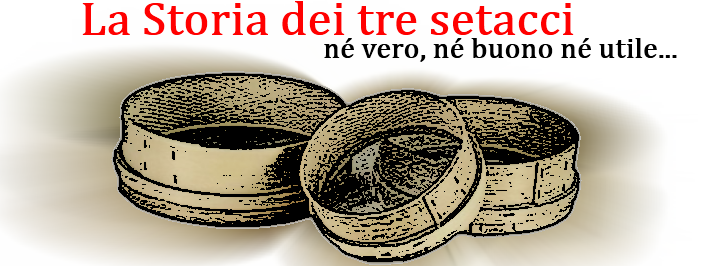 PRIMA DI PARLARE FAI IL TEST DEI 3 SETACCI DI SOCRATE - 22/09/2014