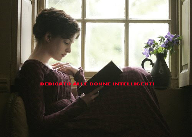 DEDICATO ESCLUSIVAMENTE A DONNE INTELLIGENTI - 23/03/2015