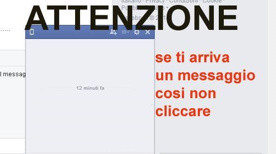 ATTENZIONE: SE VI ARRIVA QUESTO MESSAGGIO NON CLICCATE - GUARDA - 15/03/2015